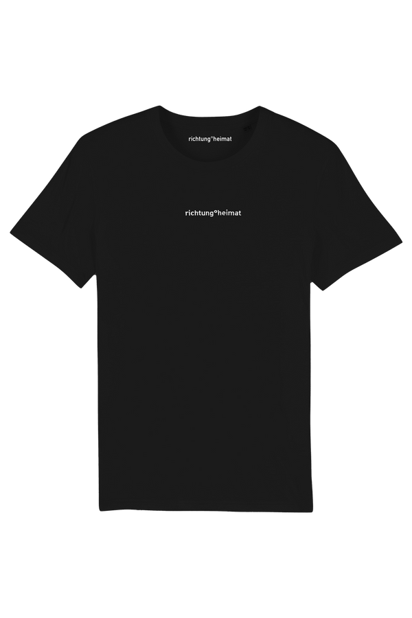 richtung°heimat T-Shirt Schwarz
